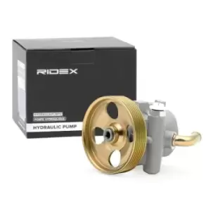 Image of RIDEX Power Steering Pump 12H0075 Steering Pump,EHPS PEUGEOT,CITROEN,306 Schragheck (7A, 7C, N3, N5),PARTNER Combispace (5F),PARTNER Kasten (5)