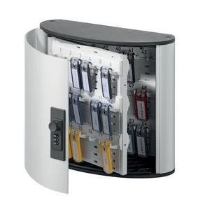 Image of Original Durable Key Box with Combination Lock 54 Key Code Lock Silver