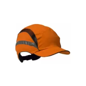 Image of First base 3 hv orange rp reduced peak (2021874) - Hi Vis Orange - Hi Vis Orange - 3M