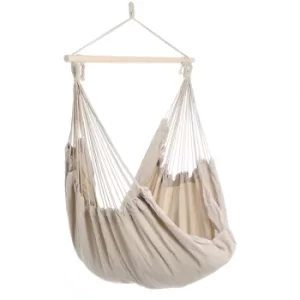 Image of Hanging Chair 185x130x155cm Cream