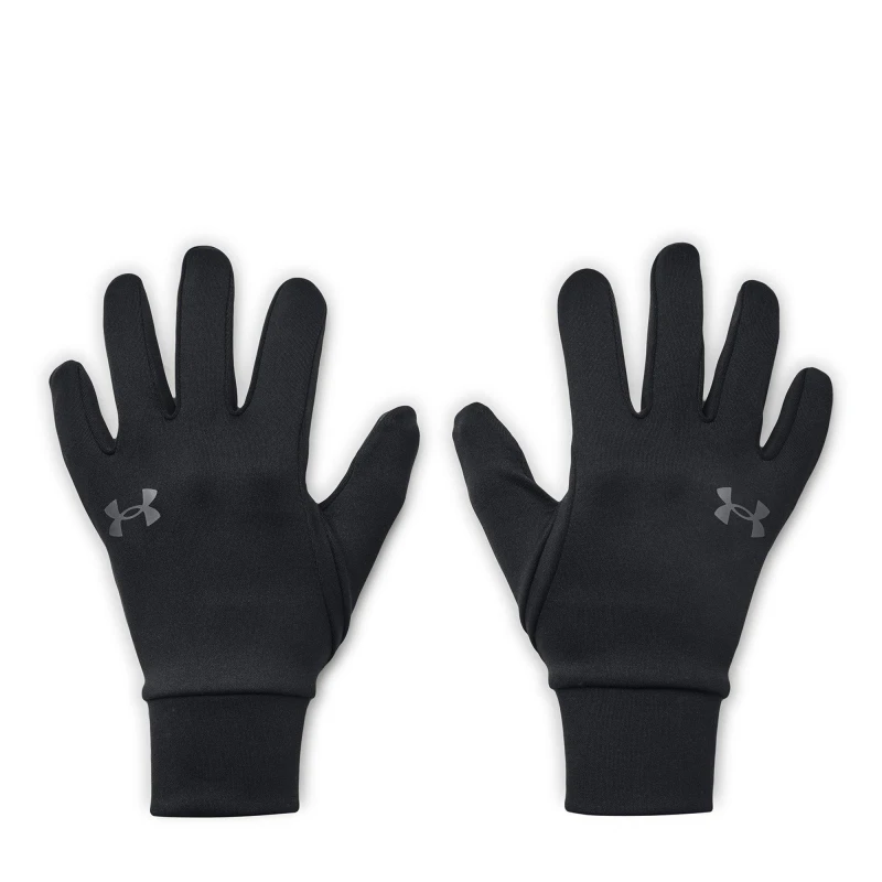 Image of Under Armour Armour Ua Storm Liner Fleece Glove Unisex Kids - Black XL Boys