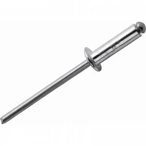 Image of Rapid Standard Aluminium Rivets 4mm 12mm Pack of 100