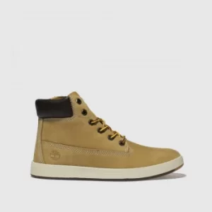 Image of Timberland Natural Davis Square 6" Boots Junior