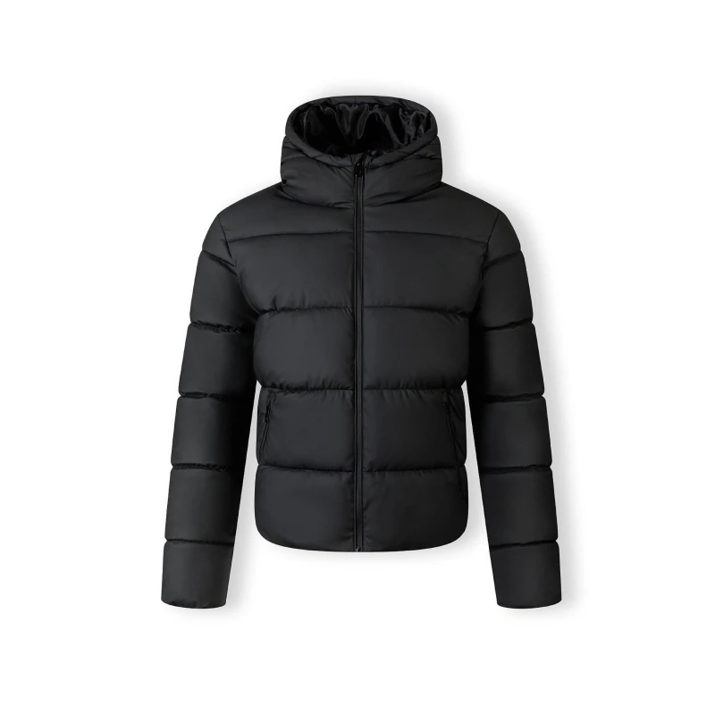 Image of Minoti Men PU jacket zip pockets Black male X Small
