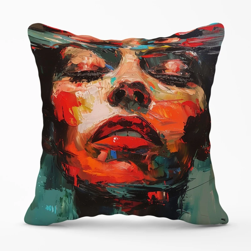 Image of Warren Reed - Designer Tranquil Immersion Cushions Size: 45cm x 45cm Multicolor Unisex 45cm x 45 cm