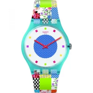 Image of Swatch Quilted Time Watch