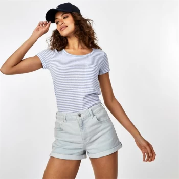 Image of Jack Wills Fullford Pocket T-Shirt - Blue Stripe