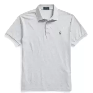 Image of Polo Ralph Lauren Slim Fit Birdseye Polo - Grey