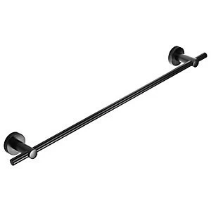 Image of Croydex Flexi Fix Epsom Towel Rail - Matt Black