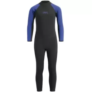 Image of UB Kids Sharptooth Long Wetsuit Black/Blue 9-10 Years - Black/Blue