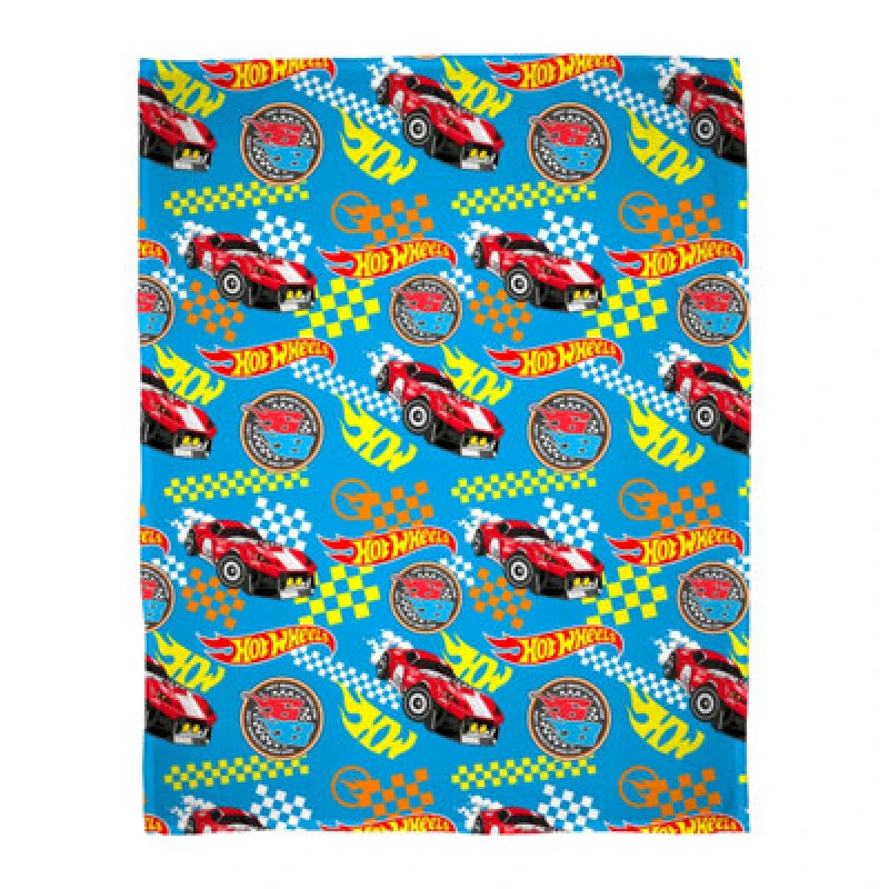 Image of Hot Wheels Hot Wheels Flame Fleece Blanket Blankets One Size Multi 84778799000