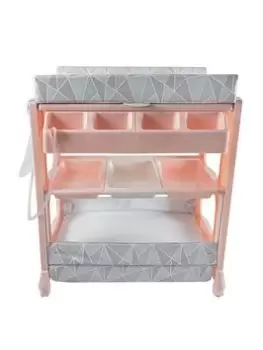 Image of My Babiie Baby Changing Unit - Rose Geo