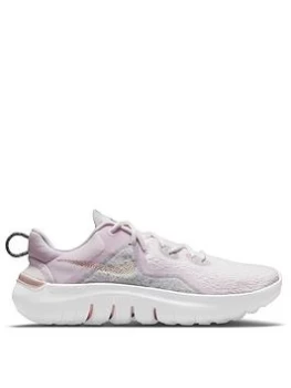 Image of Nike Womens Flex 2021 Run - Pink/White, Size 7, Women