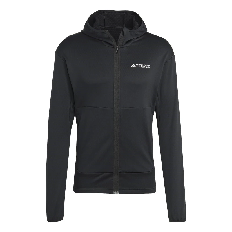 Image of adidas Mens Full Zip Fleece Black male S