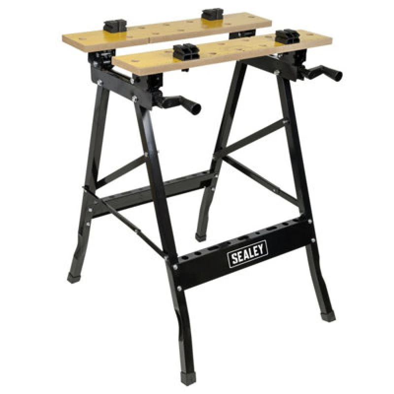 Image of Sealey Tilt and Clamp Folding Portable Workbench FWB3