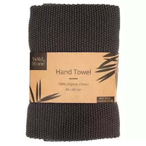 Image of Wild & Stone Hand Towels - Slate Grey