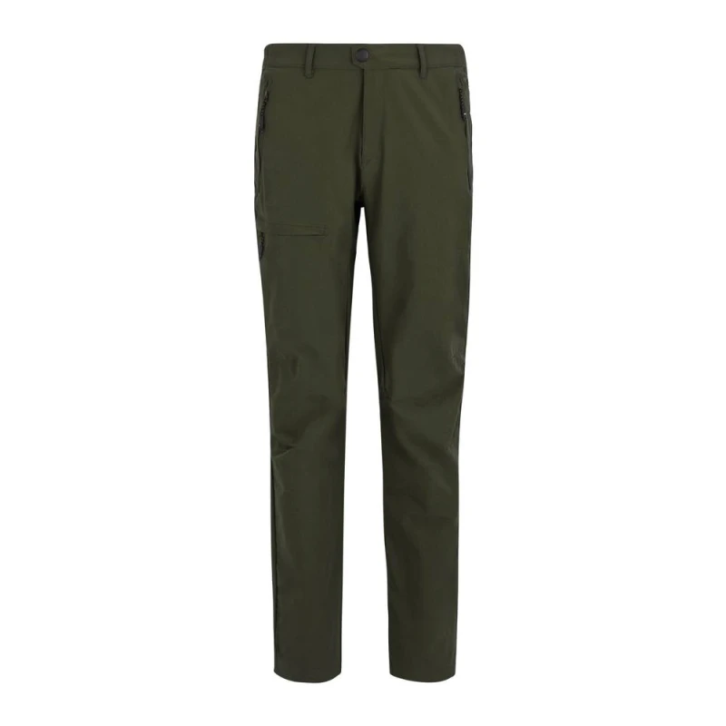 Image of Regatta Mens Highton II Walking Trousers in Green Size: 38R Green Male 38R