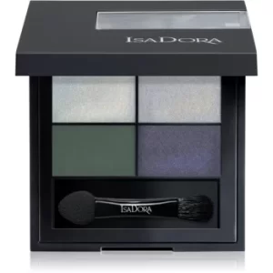 Image of IsaDora Eye Shadow Quartet Eyeshadow Palette Shade 06 Enchanted Forest 3,5 g