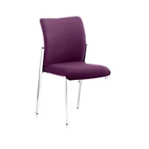 Image of Dynamic Visitor Chair Academy Seat Tansy Purple Without Arms Fabric