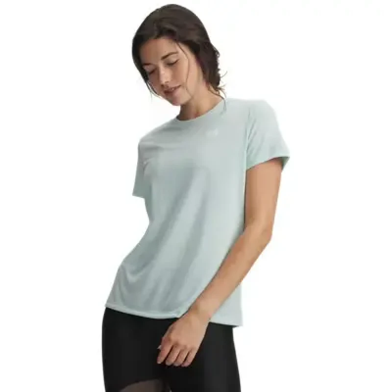 Image of Womens V-neck T-Shirt Under Armour Tech Blanc Female L