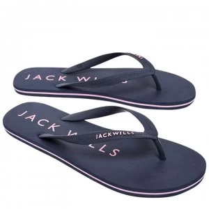 Image of Jack Wills Newlands Flip Flop - Navy