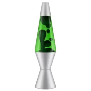 Image of Lava Lamp 14.5" Black/Green