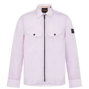 Image of BOSS Lovel Zip 9 Overshirt - Purple