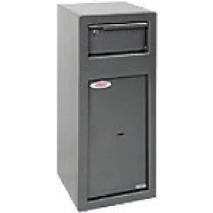 Image of Phoenix Deposit Safe SS0992KD Grey 250 x 250 x 600 mm