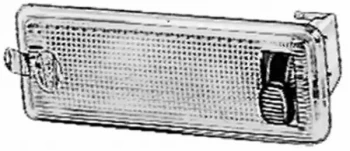 Image of Interior light 12V Side & Rear Lamp 2JA002931-031 by Hella