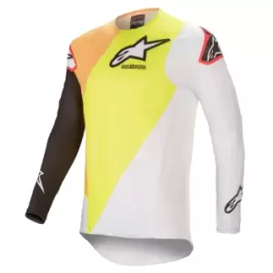 Image of Alpinestars Supertech Blaze Yellow White XL