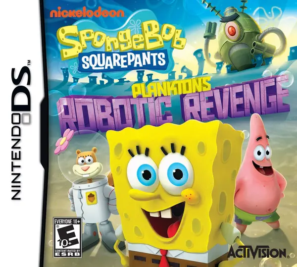 Image of Spongebob Square Pants Planktons Robotic Revenge Nintendo DS Game