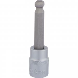 Image of Draper Expert 3/8" Drive Hexagon Ball End Socket Bit Metric 3/8" 8mm