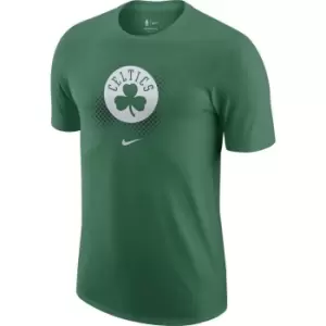 Image of Nike Dri-FIT Mens NBA Short-Sleeve Logo T-Shirt - Green