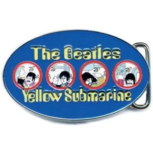 Image of The Beatles - Yellow Submarine Portholes Belt Buckle