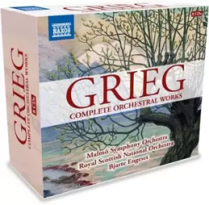 Image of Edvard Grieg - Grieg: Complete Orchestral Works CD Album - Used