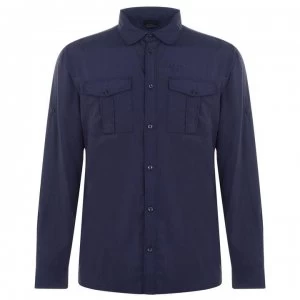 Image of Jack Wolfskin Long Sleeve Shirt - Night Blue
