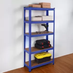 Image of House of Home 5-Tier Blue Heavy Duty Shelf