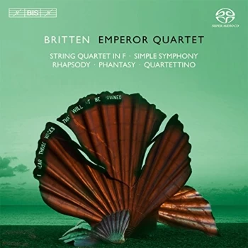Image of Emperor Quartet: Martin Burgess - Britten: Emperor Quartet CD