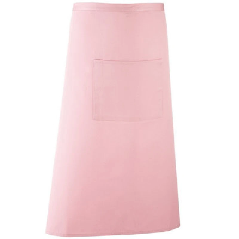 Image of Premier Premier Colours Bar Apron in Pink Pink One Size Unisex 5063470679881
