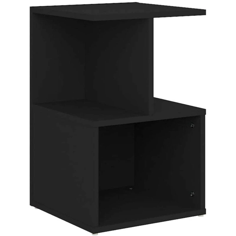 Image of VIDAXL Bedside Cabinet Black 35x35x55cm Engineered Wood Vidaxl 8720286558546
