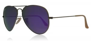 Image of Ray-Ban 3025 Sunglasses Brushed Bronze / Demi Shiny 167/1M 55mm