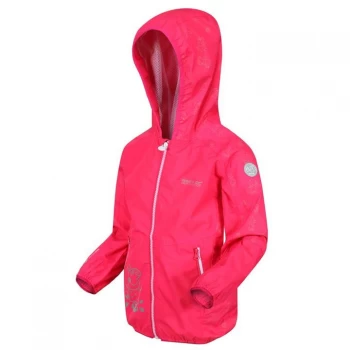 Image of Regatta Peppa Pig Reflective Waterproof & Breathable Jack - BrtBlushFlor