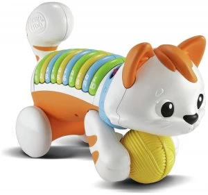Image of LeapFrog Count and Crawl Kitty Musical Toy Orange.