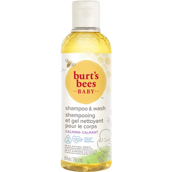 Image of Burts Bees Baby Calming Body Wash & Shampoo 236ml