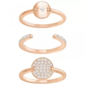 Image of Swarovski Ginger Ring Set Size 55
