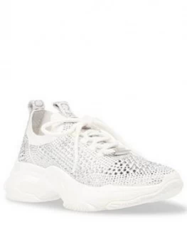 Image of Steve Madden Mackie Trainers - White, Size 7, Women