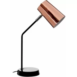 Image of Premier Housewares Bart Copper Table Lamp