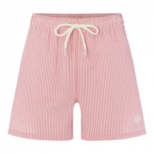 Image of Gant Seersucker Swim Shorts - Red