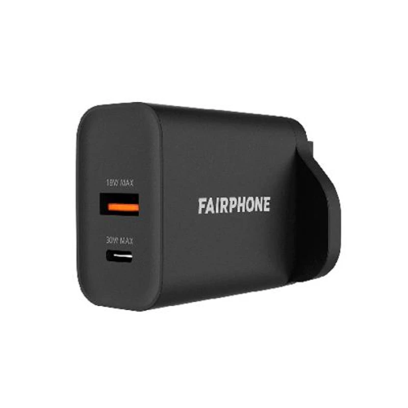 Image of Fairphone DUAL CHARGER V1 18W/30W UK