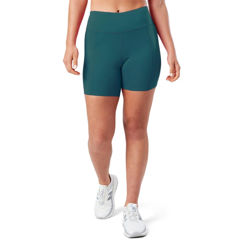 Image of Nathan Womens Performance Running Shorts Deep Teal female 12 (M)